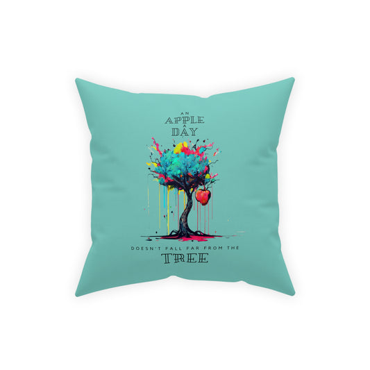 An Apple A Day Doesn't Fall Far From The Tree - Pillow